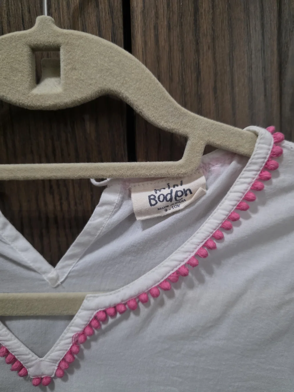 Mini Boden Swim Tunic with Colorful Fish Appliqués